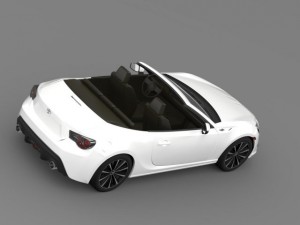 toyota ft 86 open concept 2013 Modèle 3D