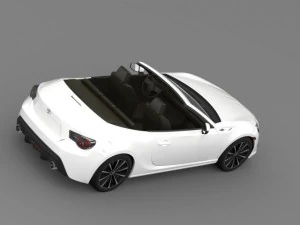 toyota ft 86 open concept 2013 3D Model