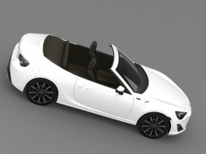 toyota ft 86 open concept 2013 Modèle 3D
