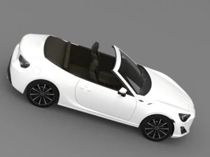 toyota ft 86 open concept 2013 3D Model