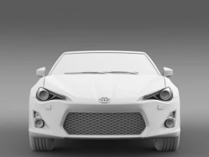 toyota ft 86 open concept 2013 3D Model