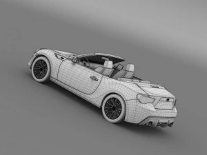 toyota ft 86 open concept 2013 3D Model
