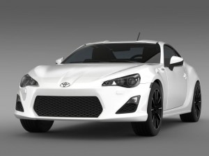 toyota g 86 2012 3D 모델