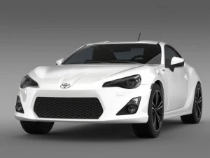 toyota gt 86 2012 3D Model