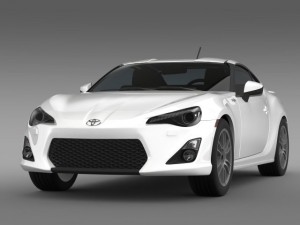 toyota gt 86 cup edition 2014 3D Modell