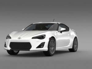 toyota gt 86 cup edition 2014 3D Modell