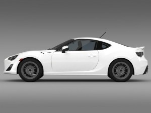 toyota gt 86 cup edition 2014 3D Modell