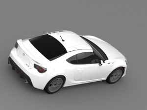 toyota gt 86 cup edition 2014 3D Modell