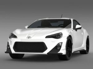 trd toyota 86 2013 3D Model