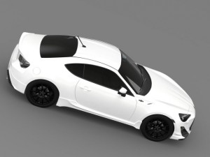 trd toyota 86 2013 3D Model