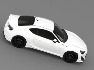 trd toyota 86 2013 3D Model