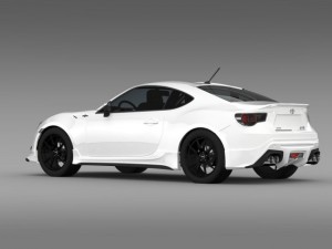 trd toyota gt 86 2014 Modelo 3D
