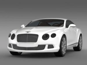 bentley continental gt 2011 3D Model