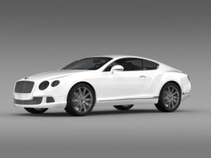 bentley continental gt 2011 3Dモデル