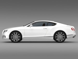 bentley continental gt 2011 3Dモデル