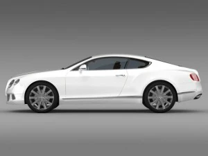 bentley continental gt 2011 3D Model