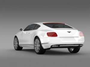 bentley continental gt 2011 3Dモデル