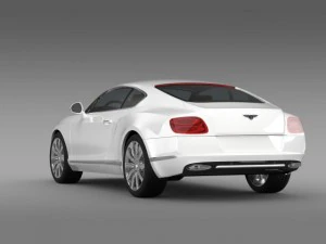 bentley continental gt 2011 3D Model