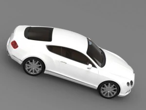 bentley continental gt 2011 3D Model