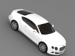 bentley continental gt 2011 3Dモデル