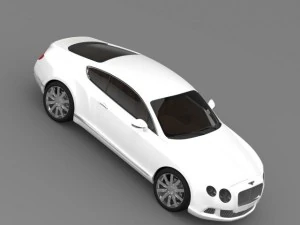 bentley continental gt 2011 3D Model