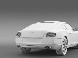 bentley continental gt 2011 3D Model