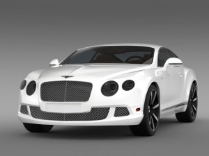 bentley continental gt speed le mans edition 2013 3Dモデル