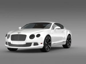 bentley continental gt speed le mans edition 2013 3D Model