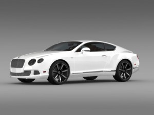bentley continental gt speed le mans edition 2013 3Dモデル