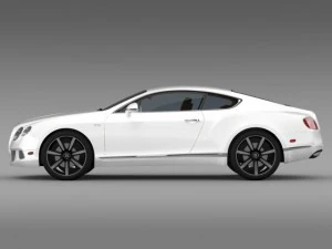 bentley continental gt speed le mans edition 2013 3D Model