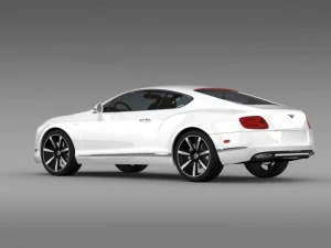 bentley continental gt speed le mans edition 2013 3D Model