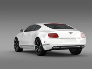 bentley continental gt speed le mans edition 2013 3D Model