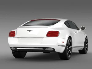 bentley continental gt speed le mans edition 2013 3D Model