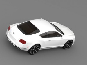 bentley continental gt speed le mans edition 2013 3Dモデル