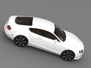 bentley continental gt speed le mans edition 2013 3Dモデル