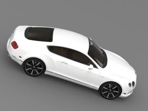 bentley continental gt speed le mans edition 2013 3D Model