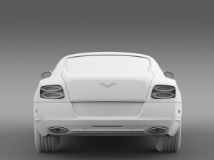 bentley continental gt speed le mans edition 2013 3Dモデル