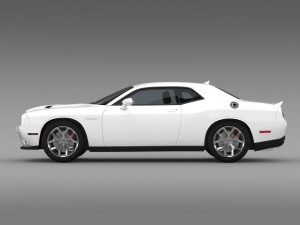 dodge challenger rt classic lc 2015 Modelo 3D