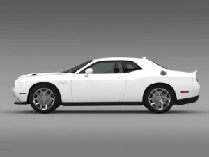 dodge challenger rt classic lc 2015 3D Model