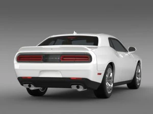dodge challenger rt classic lc 2015 3D Model