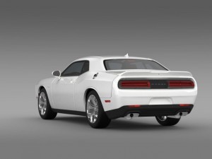 dodge challenger rt classic lc 2015 Modelo 3D