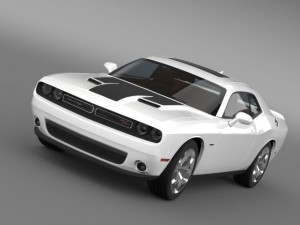 dodge challenger rt lc 2015 Modelo 3D