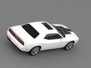 dodge challenger rt lc 2015 3Dモデル