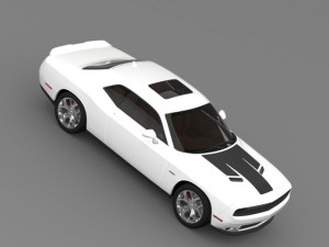 dodge challenger rt lc 2015 3Dモデル