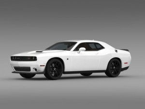 dodge challenger rt scat pack lc 2015 Modello 3D