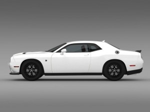 dodge challenger rt scat pack lc 2015 Modello 3D