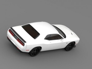 dodge challenger rt scat pack lc 2015 Modello 3D