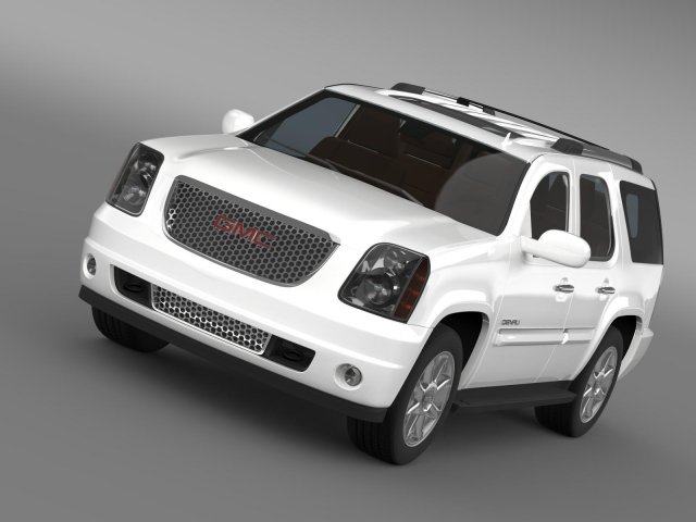 gmc yukon denali flexfuel 20112014 3D-Modell .c4d .max .obj .3ds .fbx .stl .blend 