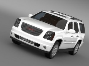 gmc yukon denali flexfuel 20112014 3D Model