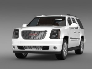 gmc yukon denali flexfuel 20112014 3D-Modell